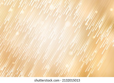 Light Yellow vector pattern with sharp lines. Modern geometrical abstract illustration with Lines. Smart design for your business advert.