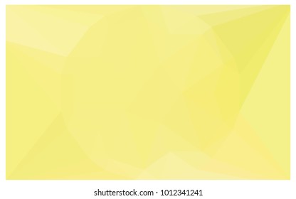 Light Yellow vector polygonal illustration, which consist of triangles with a gemstone in center. Triangular design of a huge diamond for your business. Creative geometric background of gems.