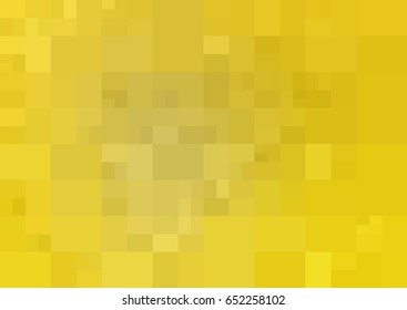 Light Yellow vector polygonal illustration, which consist of rectangles. Rectangular pattern for your business design. Geometric background in Origami style with gradient. 