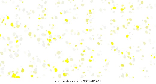 Light yellow vector template with abstract forms. Illustration with colorful shapes in abstract style. Modern design for your ads.