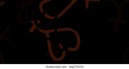 Light Yellow vector template with businesswoman signs. Simple design in abstract style with women’s rights activism. Background for International Women’s Day.