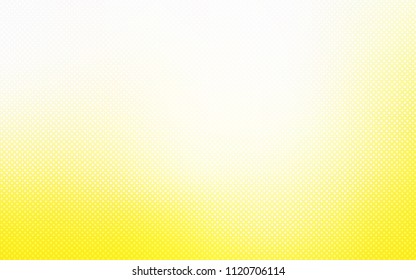 Light Yellow vector template with circles. Glitter abstract illustration with blurred drops of rain. Pattern can be used for beautiful websites.