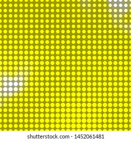 Light Yellow vector template with circles. Modern abstract illustration with colorful circle shapes. Pattern for wallpapers, curtains.