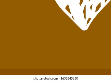 Light Yellow vector template with doodle hearts. Beautiful celebration style hearts on abstract illustration. Template for Valentine's greeting postcards.