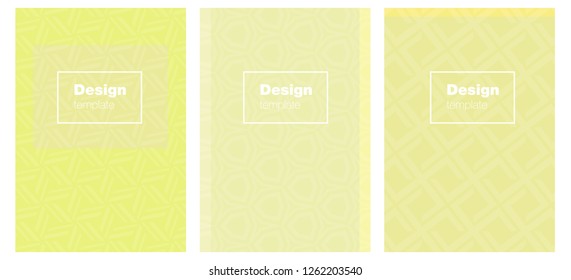 Light Yellow vector template for journals. Blurred decorative design in abstract style with textbox. New design for cover of books.