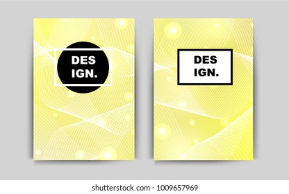 Light Yellow vector template for landing pages. Web interface on abstract background with colorful gradient. The pattern can be used for any ad, booklets.