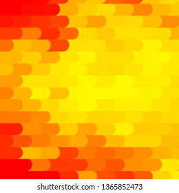 Light Yellow vector template with lines. Modern abstract illustration with colorful lines. Pattern for websites, landing pages.