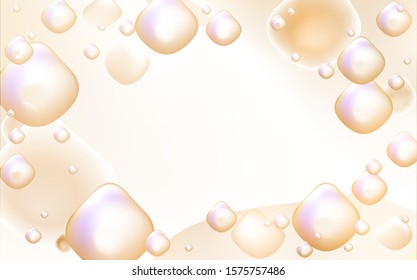 Light Yellow vector template with lines, ovals. Shining crooked illustration in memphis style. The template for cell phone backgrounds.