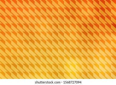 Light Yellow vector template with repeated sticks. Glitter abstract illustration with colorful sticks. Pattern for your busines websites.
