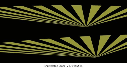 Light yellow vector template with repeated sticks. Decorative shining illustration with lines on abstract template. 