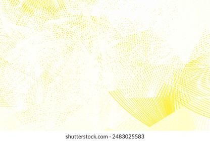 Light Yellow vector template with repeated sticks. Modern geometrical abstract illustration with Lines. Template for your beautiful backgrounds.