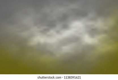 Light Yellow vector template with space stars. Shining colored illustration with bright astronomical stars. Pattern for astrology websites.