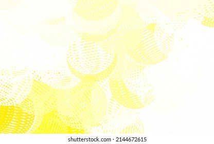 Light Yellow vector texture with abstract forms. Simple colorful illustration with abstract gradient shapes. Best smart design for your business.