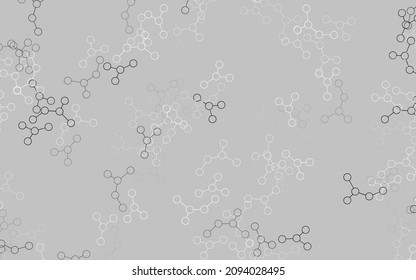 Light Yellow vector texture with artificial intelligence concept. Colorful design in simple style with AI links. Smart design for promotion of bid data.