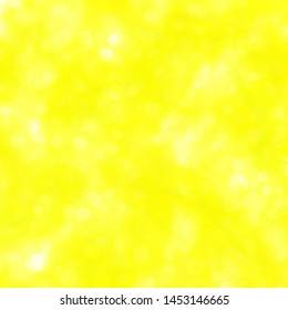 Light Yellow vector texture with circles. Abstract decorative design in gradient style with bubbles. Pattern for booklets, leaflets.
