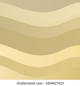 Light Yellow vector texture with circular arc. Bright sample with colorful bent lines, shapes. Best design for your posters, banners.