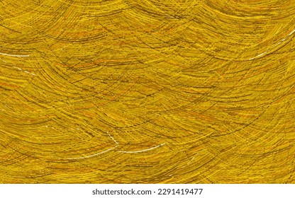 Light Yellow vector texture with curved lines. Smart illustration in abstract style with gradient lines.  Pattern for your business design.