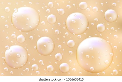 Light Yellow vector texture with disks. Modern abstract illustration with colorful water drops. Completely new template for your brand book.