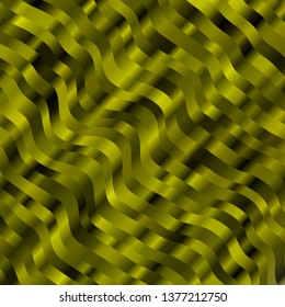 Light Yellow vector texture with wry lines. Colorful illustration in circular style with lines. Best design for your posters, banners.