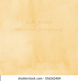 Light Yellow Watercolor Background