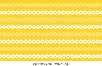 Light yellow and white horizontal square geometric stripes background vector illustration. Repeating pattern graphic