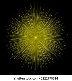 Light yellow zoom abstract background