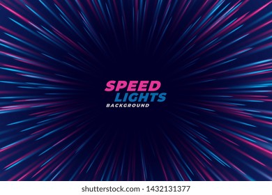 Light Zoom Rays Effect Background