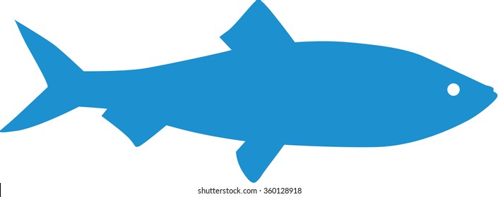Lightblue fish hering