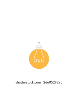 Leuchtmittel Cartoon Illustration Design Element