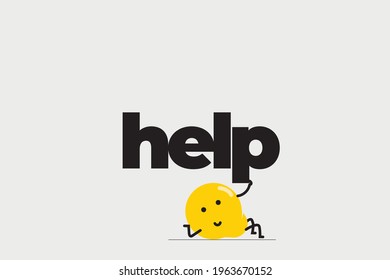 Lightbulb character business concept.  Light bulb character doodle.