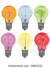 Lightbulb Electric Colour