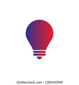 lightbulb icon 10 EPS