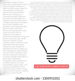 lightbulb icon 10 EPS
