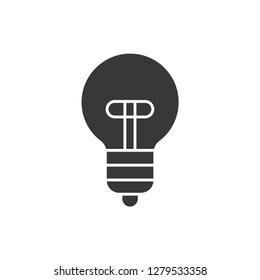 Lightbulb icon. Brainstorming symbol modern, simple, vector, icon for website design, mobile app, ui. Vector Illustration