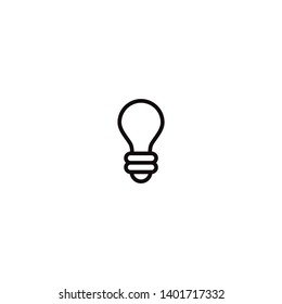 lightbulb icon on a white background