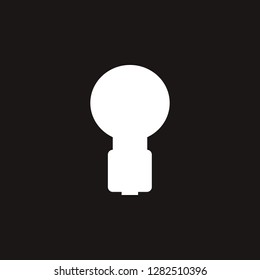 lightbulb icon. lightbulb vector design. sign design