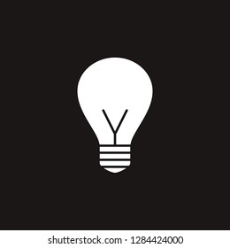 lightbulb icon. lightbulb vector design. sign design