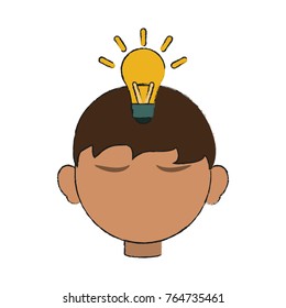 lightbulb idea concept icon image