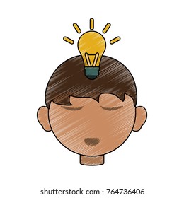 lightbulb idea concept icon image