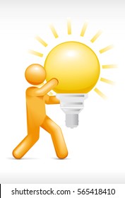 Lightbulb Idea Delivery