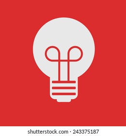 Lightbulb Ideas Creativity Development Icon Symbol Vector Concept
