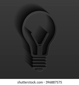 Lightbulb to illustrations business-ideas. Vector start up business concept.Business infographic. 