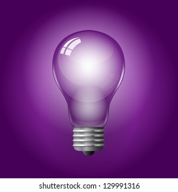 lightbulb isolated