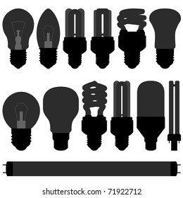 lightbulb light bulb lamp set