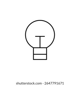 lightbulb, light, lamp, bulb, idea icon