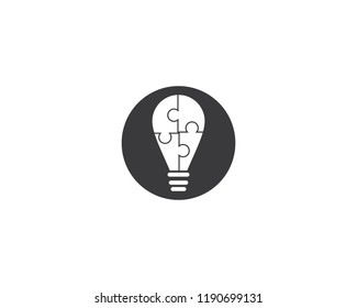 Lightbulb logo icon