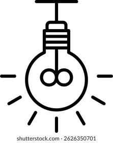 Lightbulb New Creative Vector Icons Design