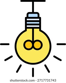 Lightbulb New Creative Vector Icons Design