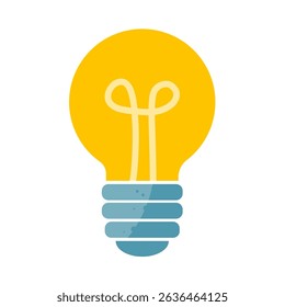 Lightbulb – simple vector illustration