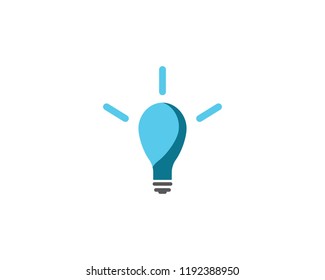 Lightbulb symbol illustration